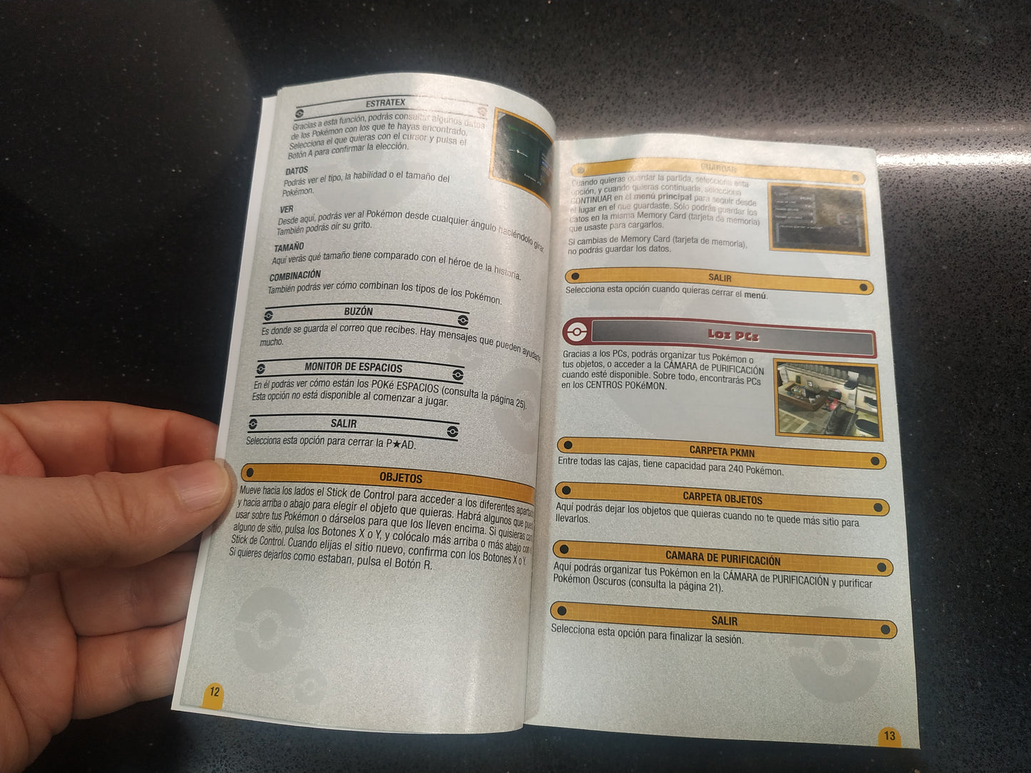 Caja de reemplazo Pokémon XD Tempestad Oscura