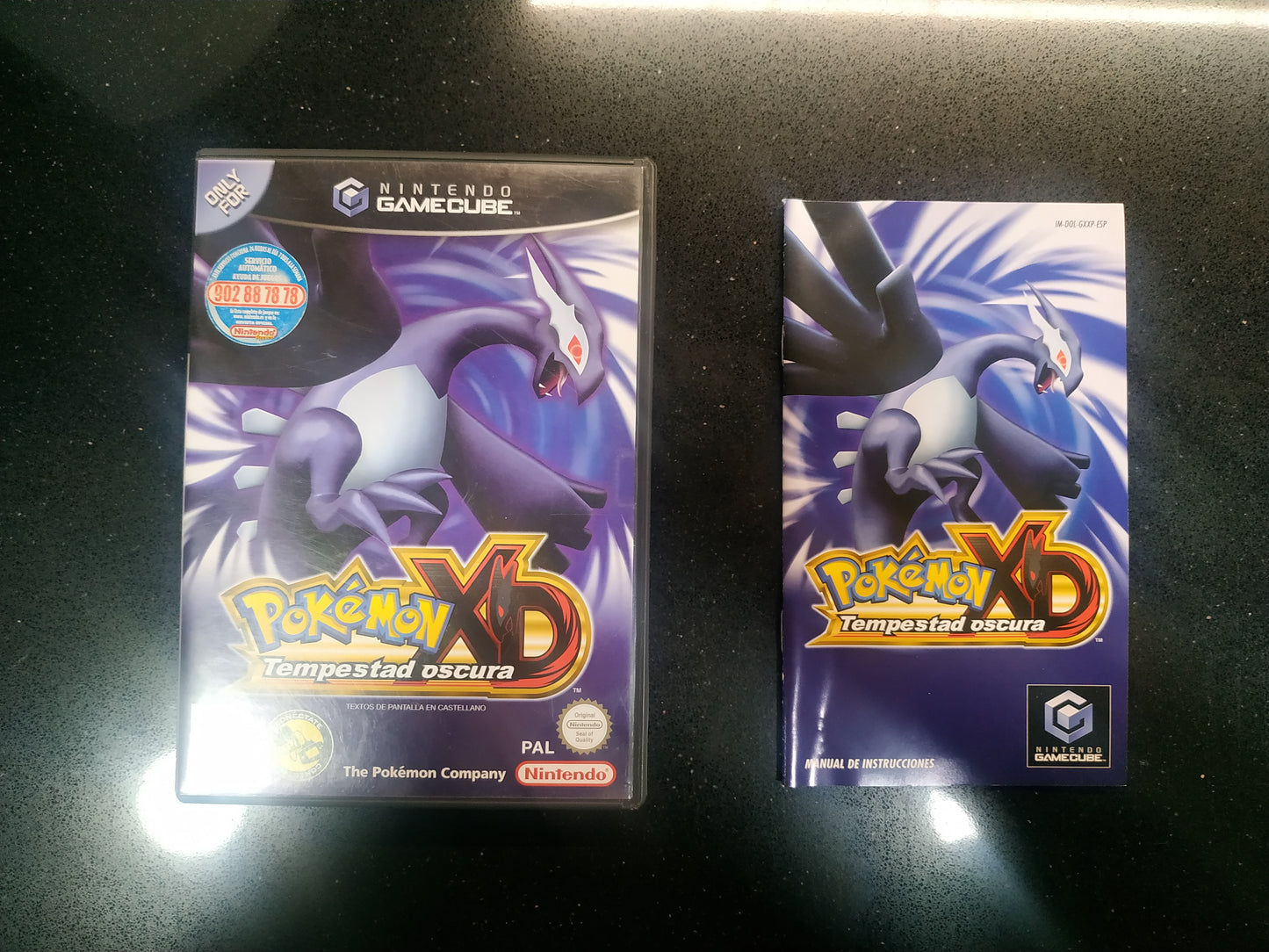 Caja de reemplazo Pokémon XD Tempestad Oscura
