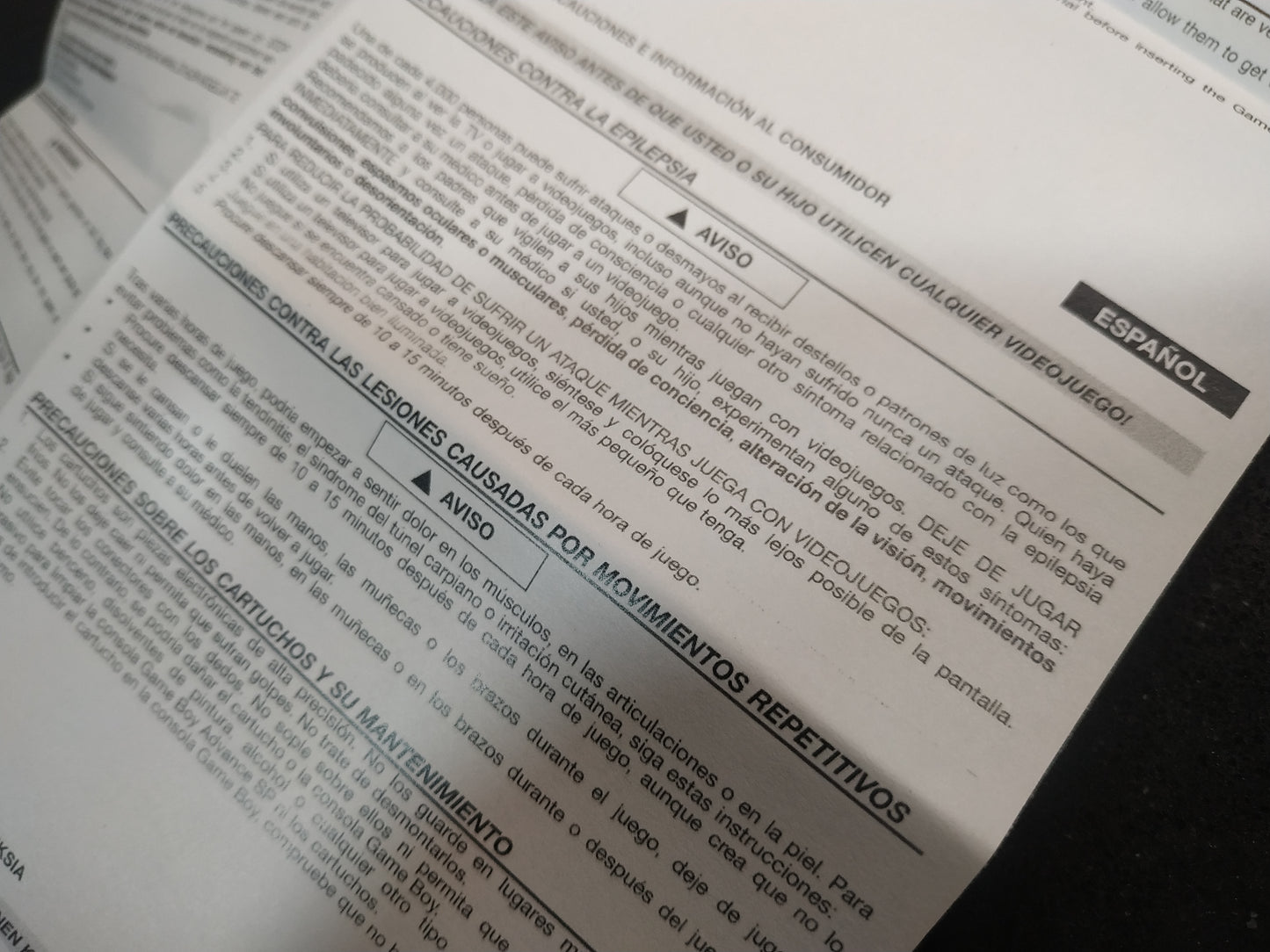 Folleto de reemplazo DMG-CGB-AGB-EUR