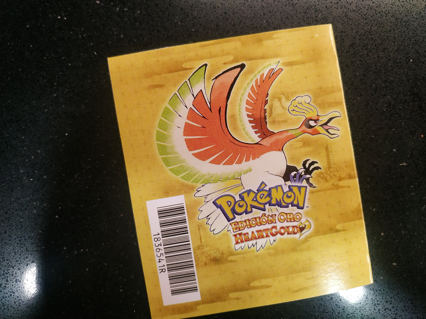 Folleto de reemplazo VIP Pokémon Heartgold