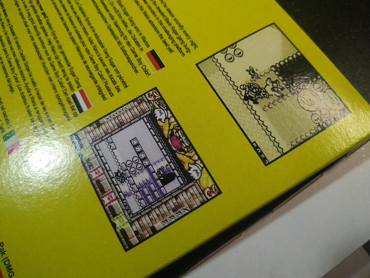 Caja de reemplazo Wario Land II