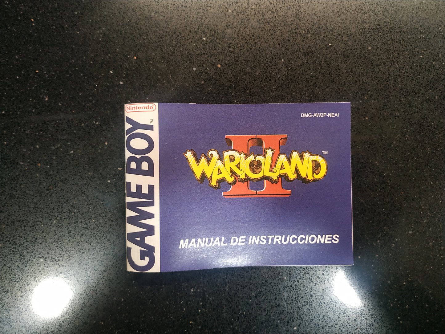 Caja de reemplazo Wario Land II