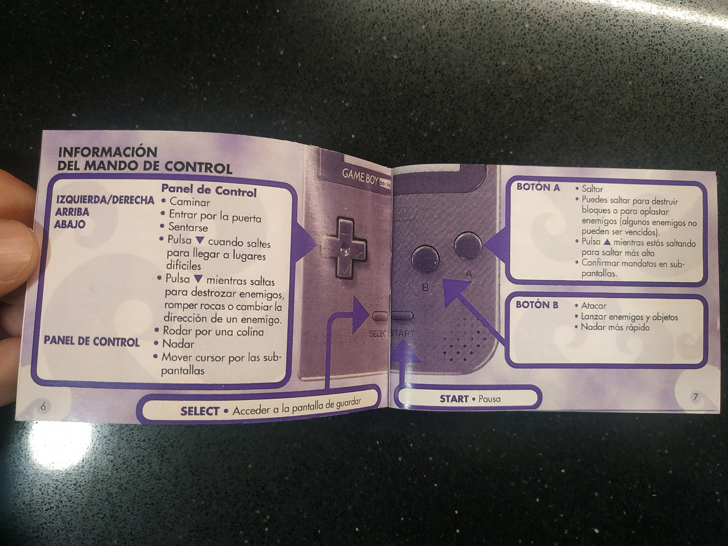 Caja de reemplazo Wario Land II