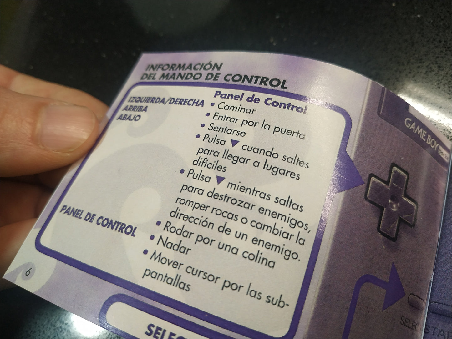 Caja de reemplazo Wario Land II