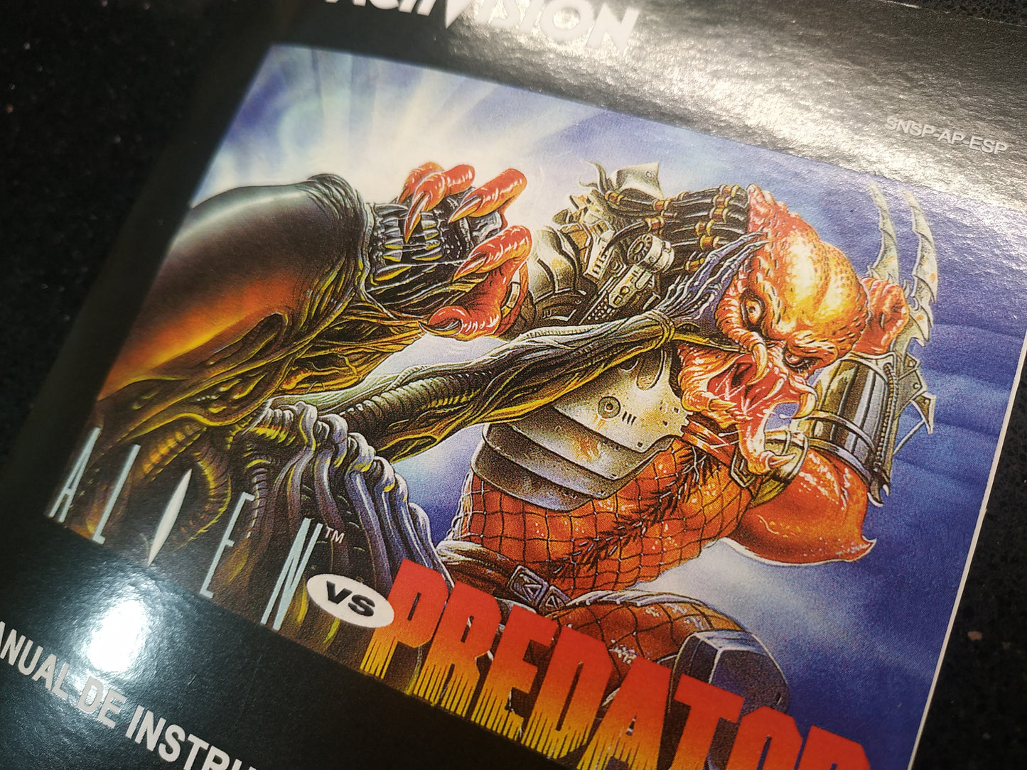 Manual de reemplazo Alien vs Predator