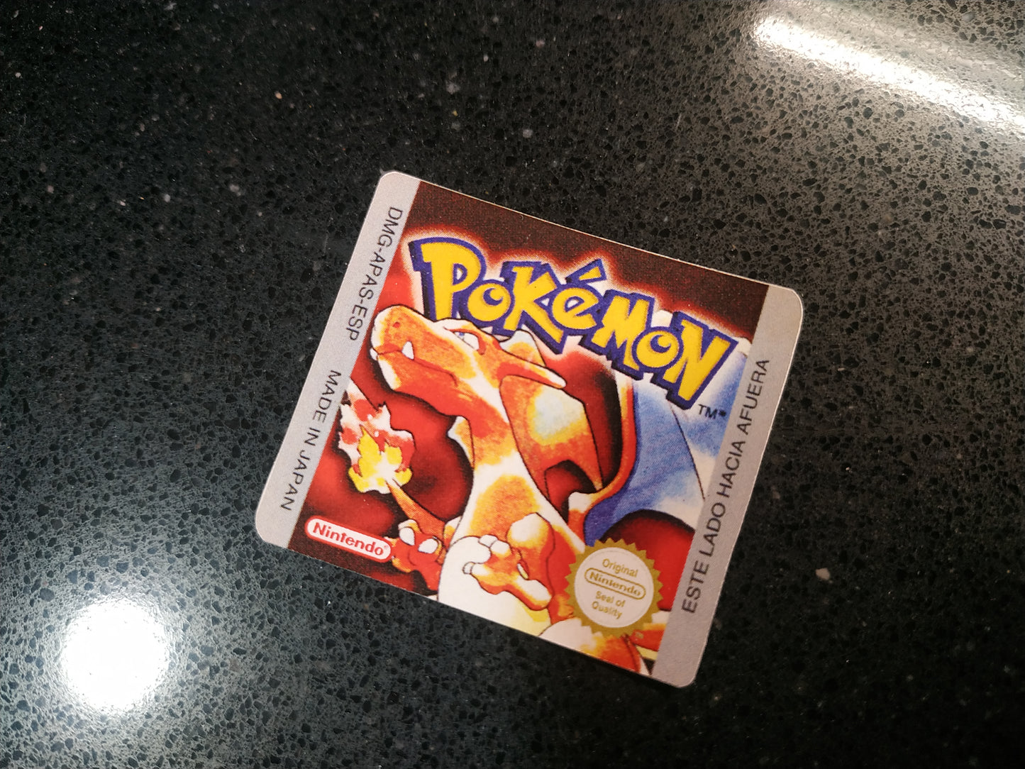 Pegatina de reemplazo Pokémon Rojo