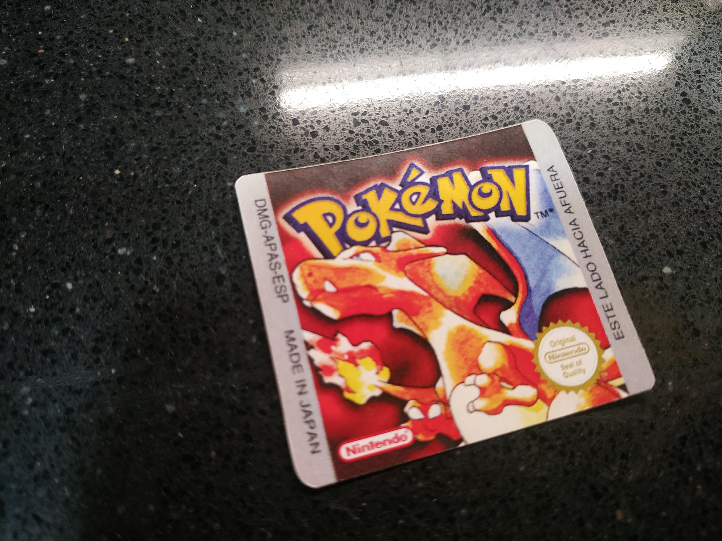 Pegatina de reemplazo Pokémon Rojo