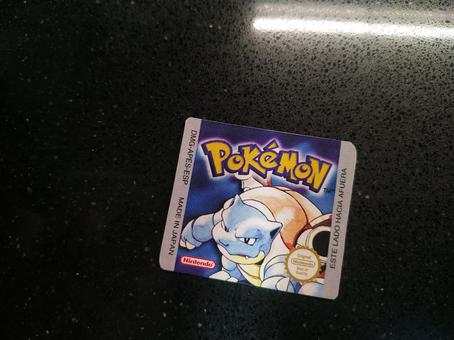 Pegatina de reemplazo Pokémon Azul