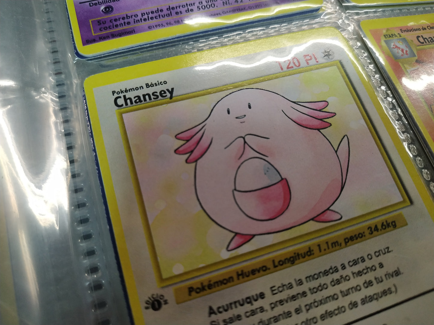 Carta Chansey Edición 1