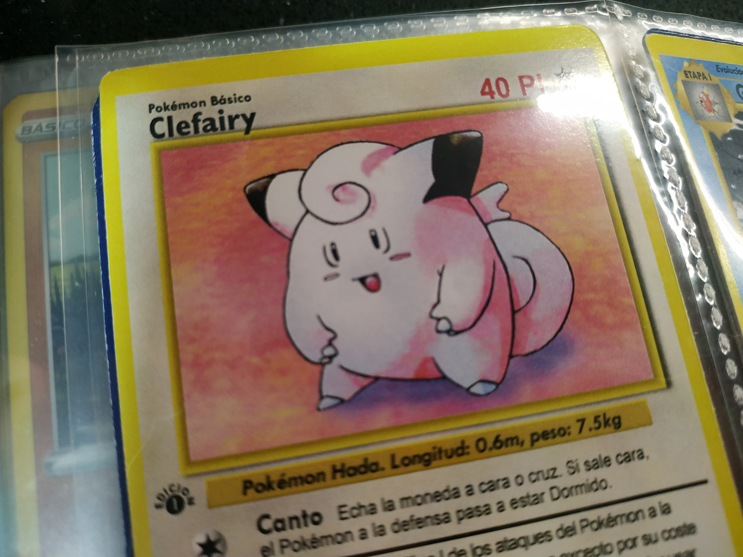 Carta Clefairy Edición 1