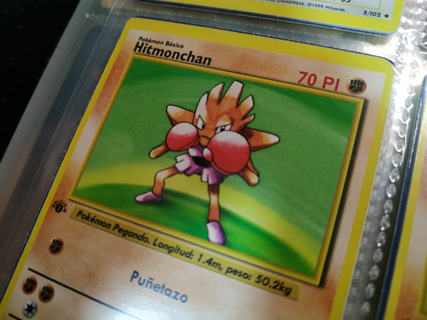 Carta Hitmonchan Edición 1