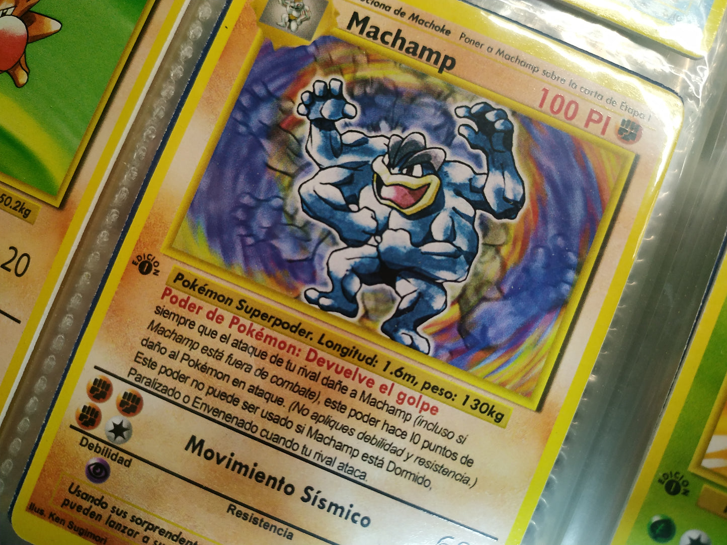 Carta Machamp Edición 1