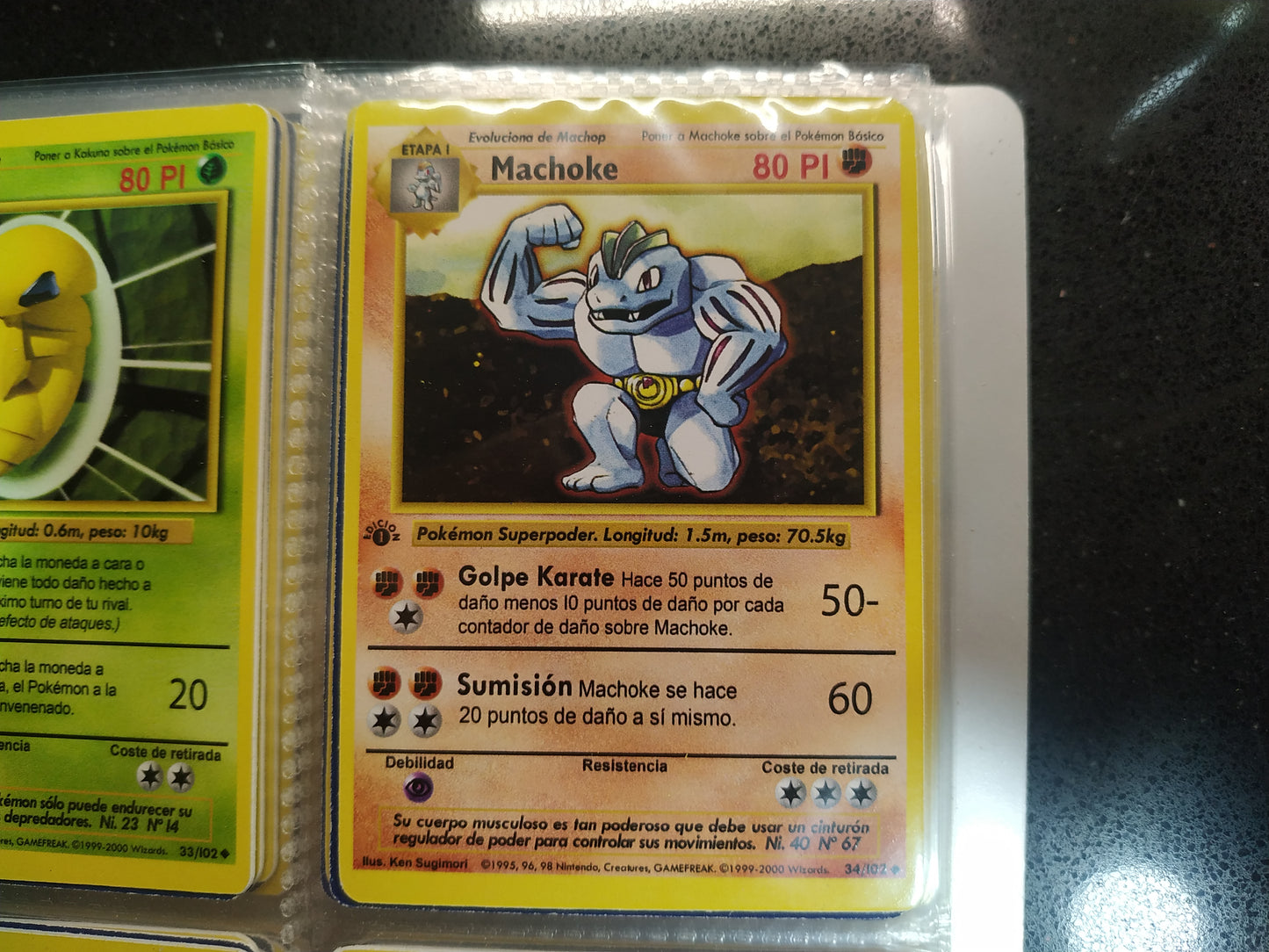 Carta Machoke Edición 1