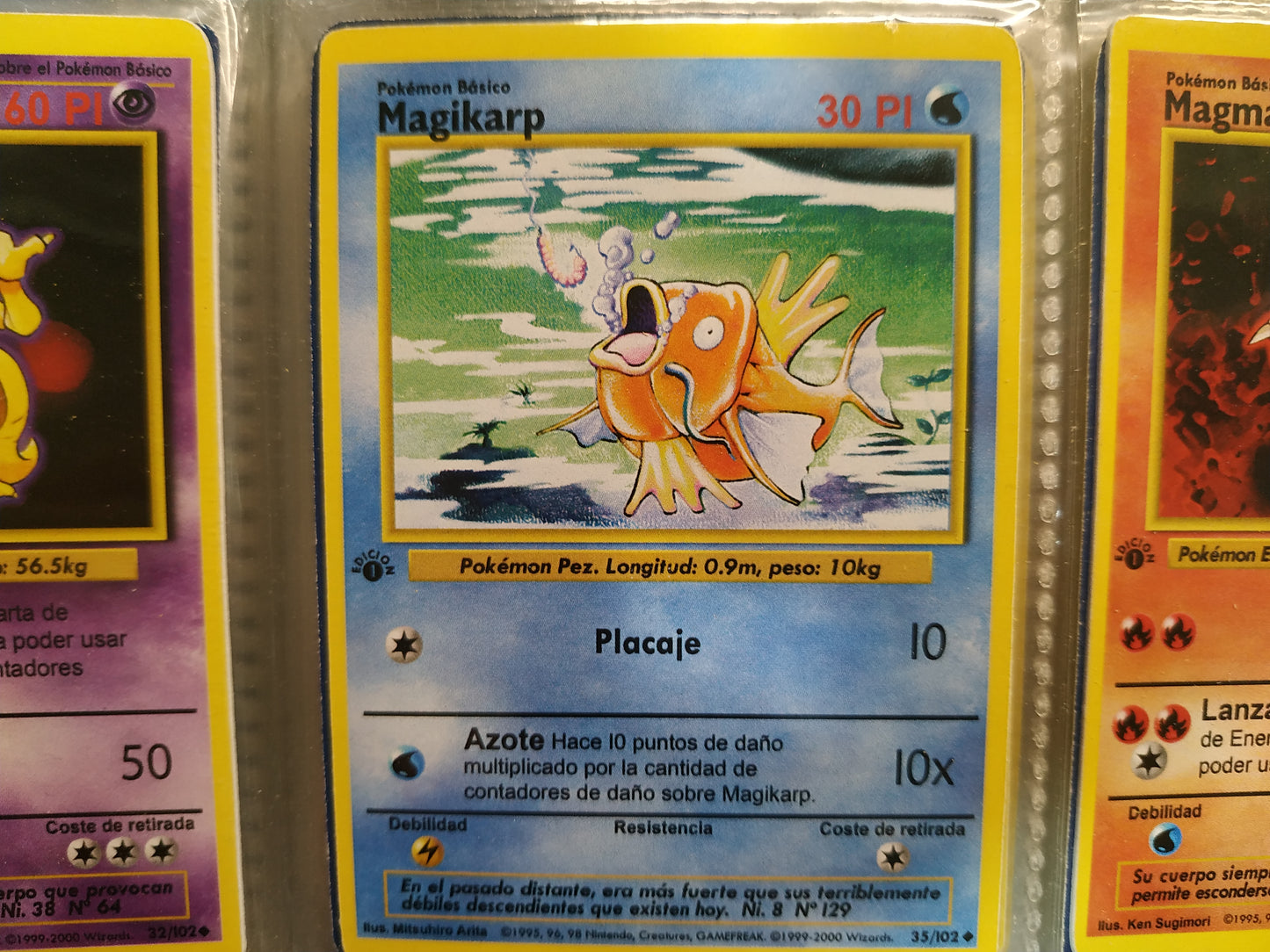 Carta Magikarp Edición 1