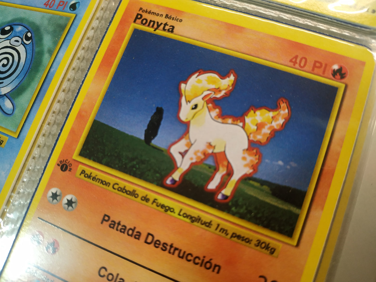 Carta Ponyta Edición 1