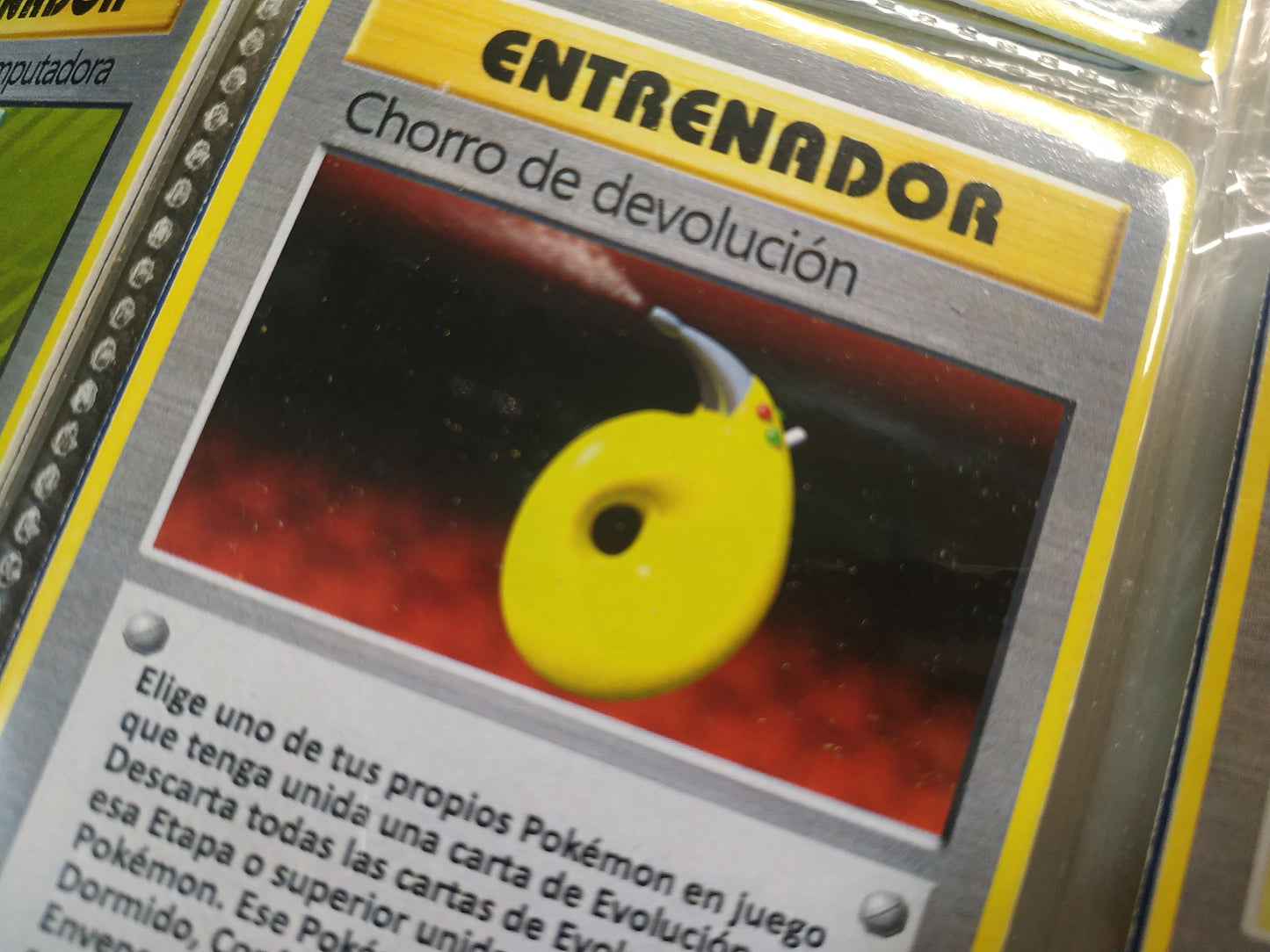 Carta Entrenador - Chorro de Devolución Edición 1