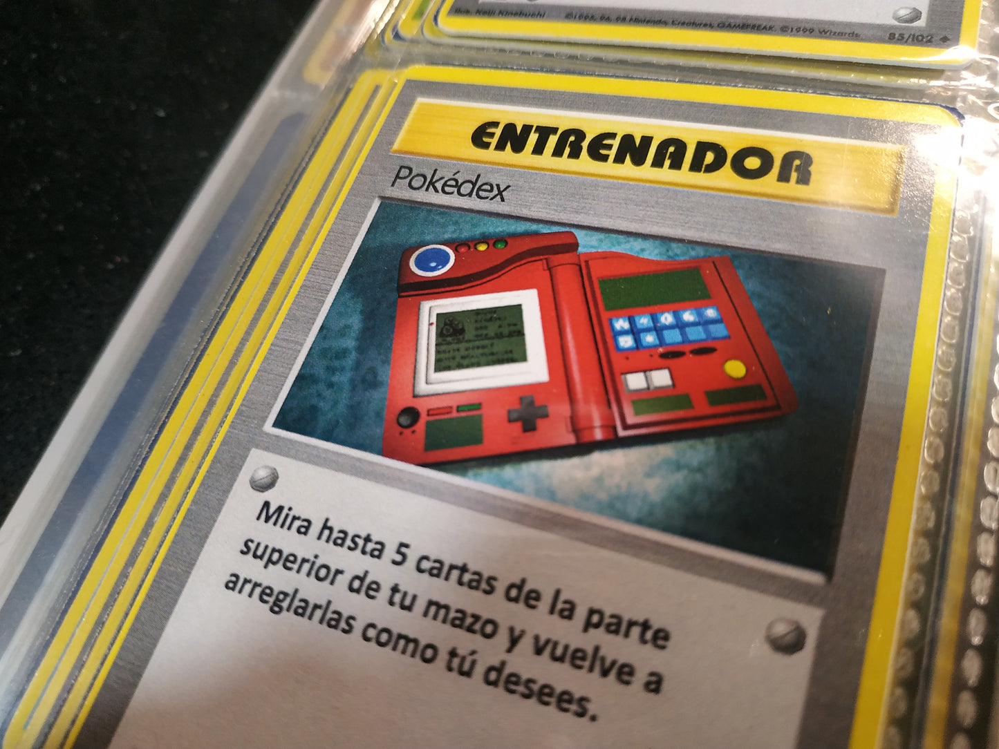 Carta Entrenador - Pokédex Edición 1