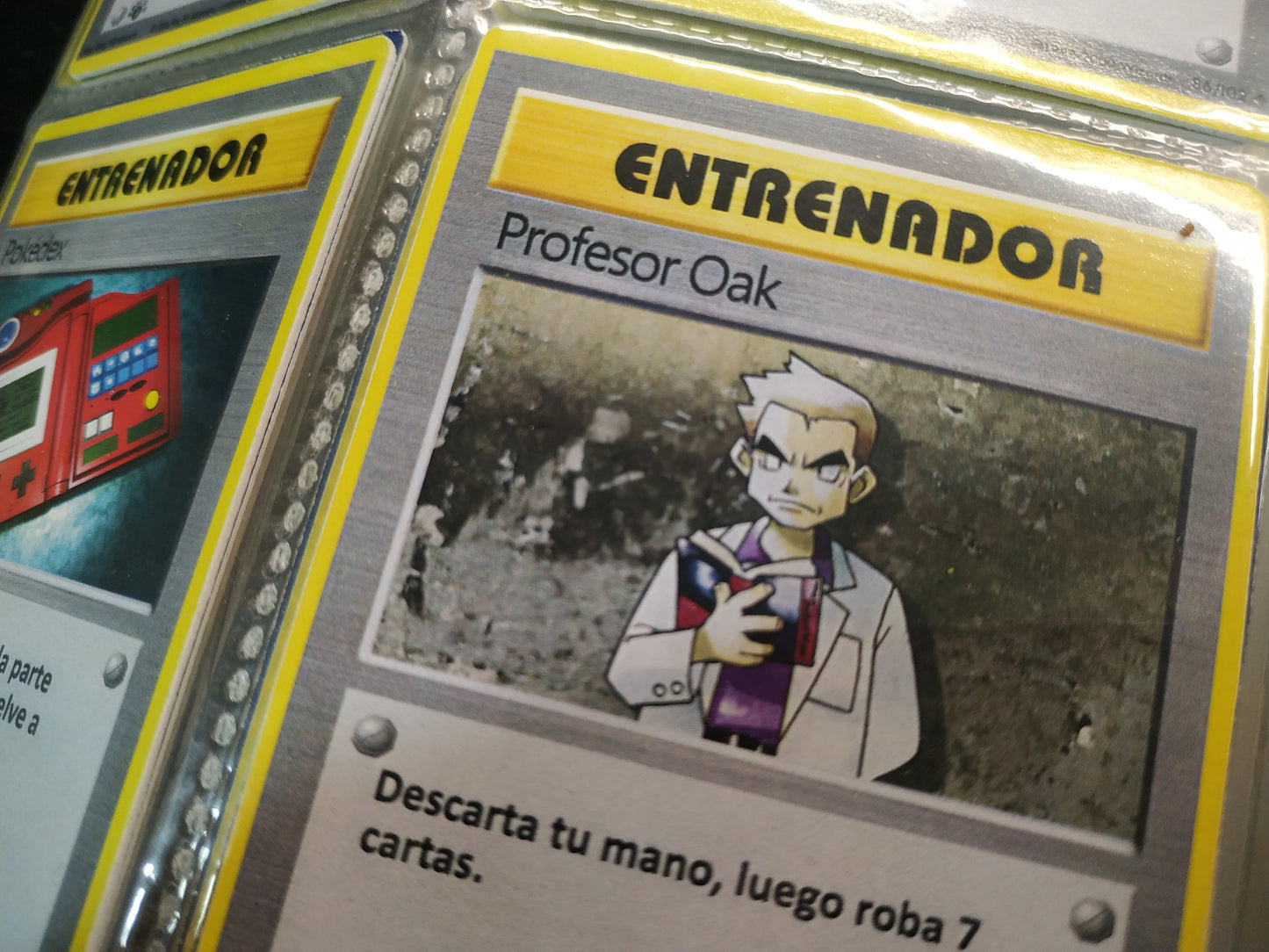 Carta Entrenador - Profesor Oak Edición 1
