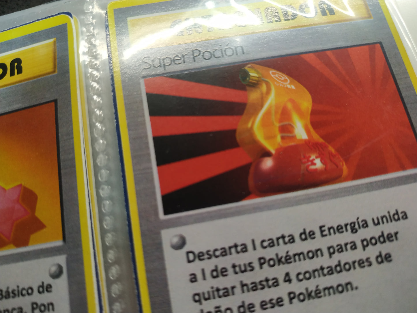 Carta Entrenador - Super Poción Edición 1