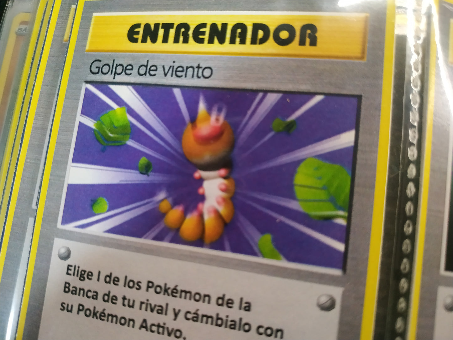Carta Entrenador - Golpe de Viento Edición 1