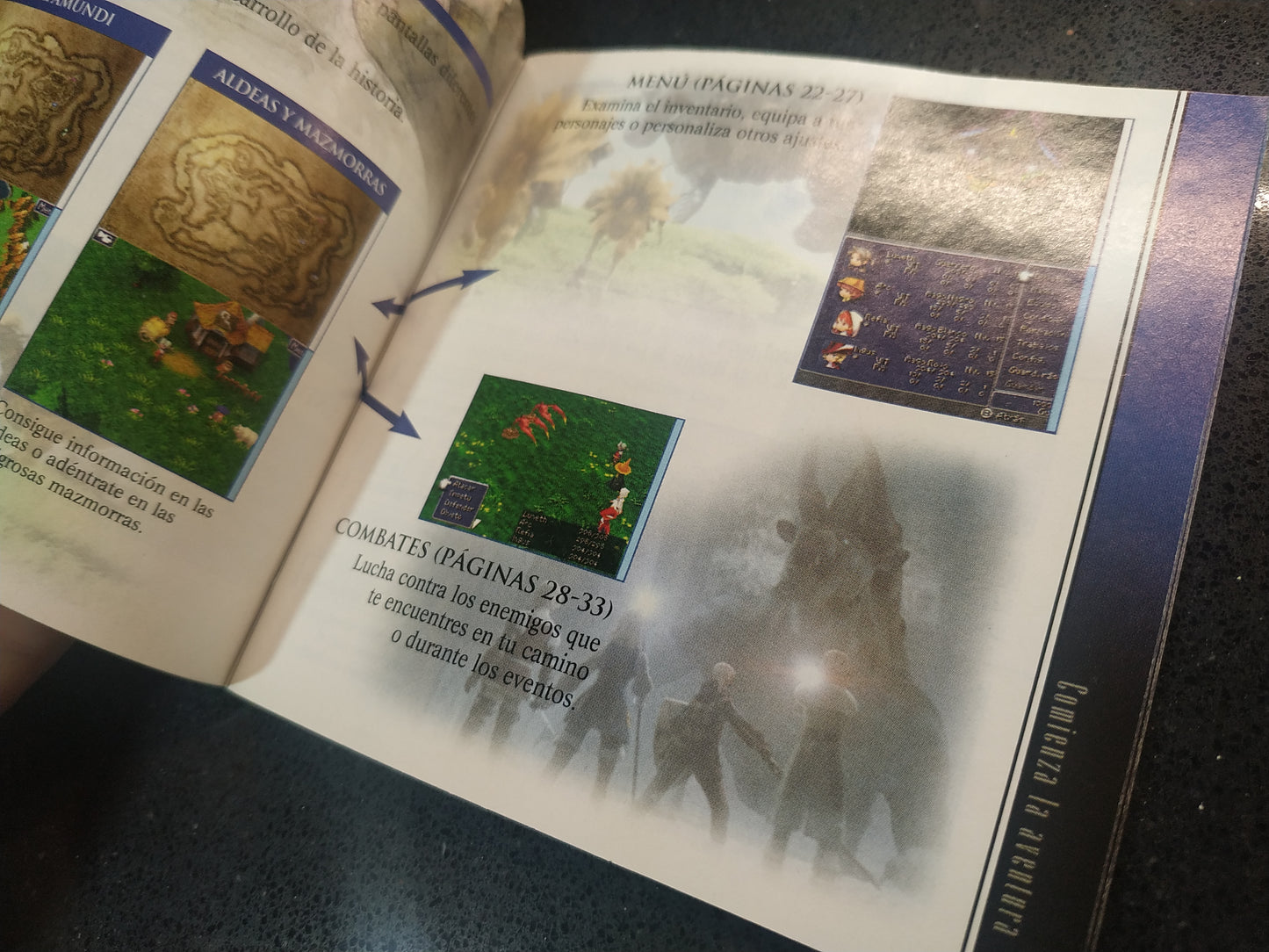 Manual de reemplazo Final Fantasy III