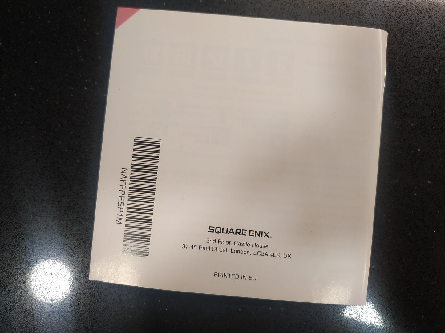 Manual de reemplazo Final Fantasy III
