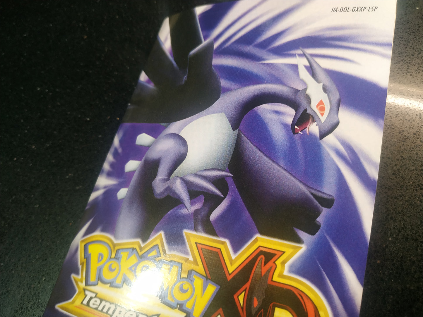 Manual de reemplazo Pokémon XD Tempestad Oscura