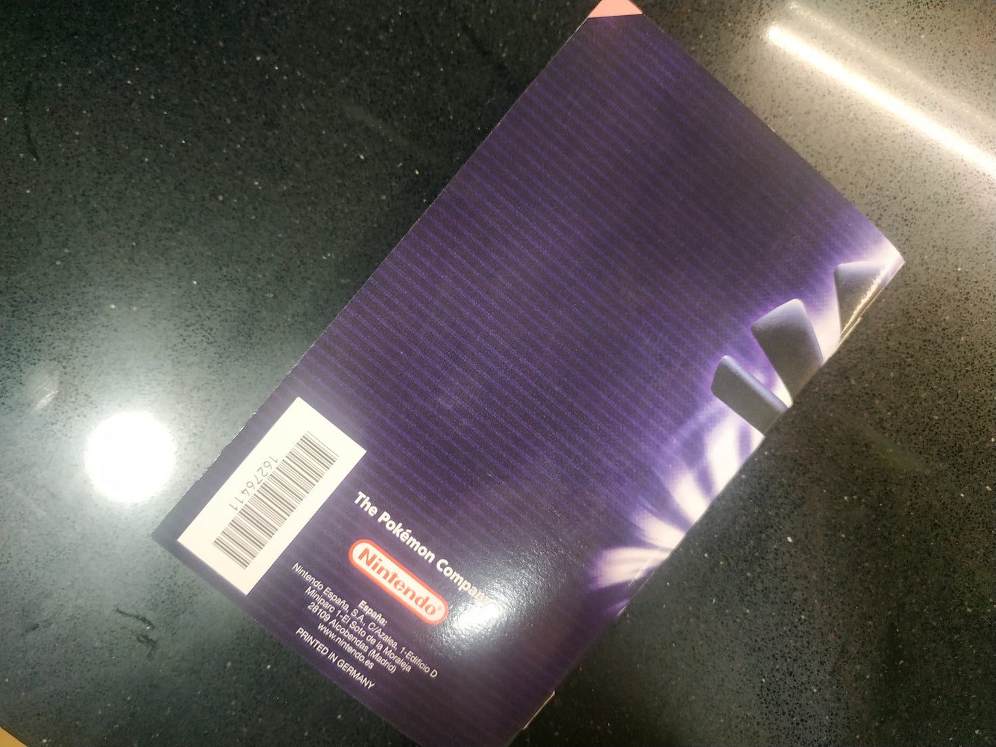 Manual de reemplazo Pokémon XD Tempestad Oscura