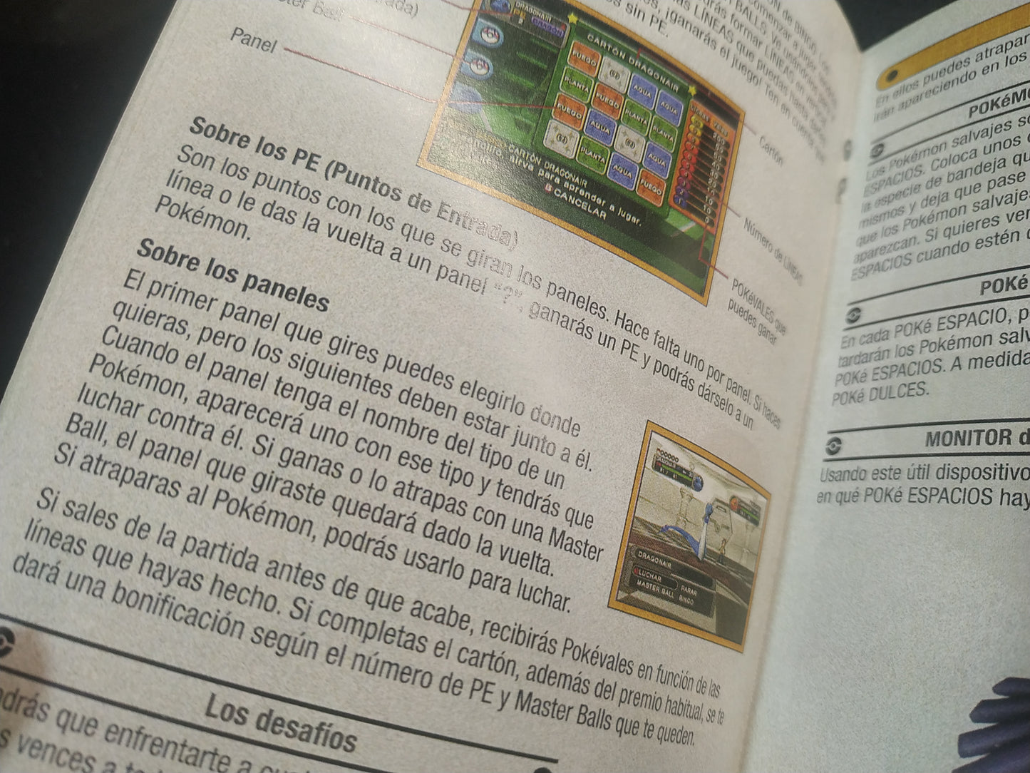 Manual de reemplazo Pokémon XD Tempestad Oscura