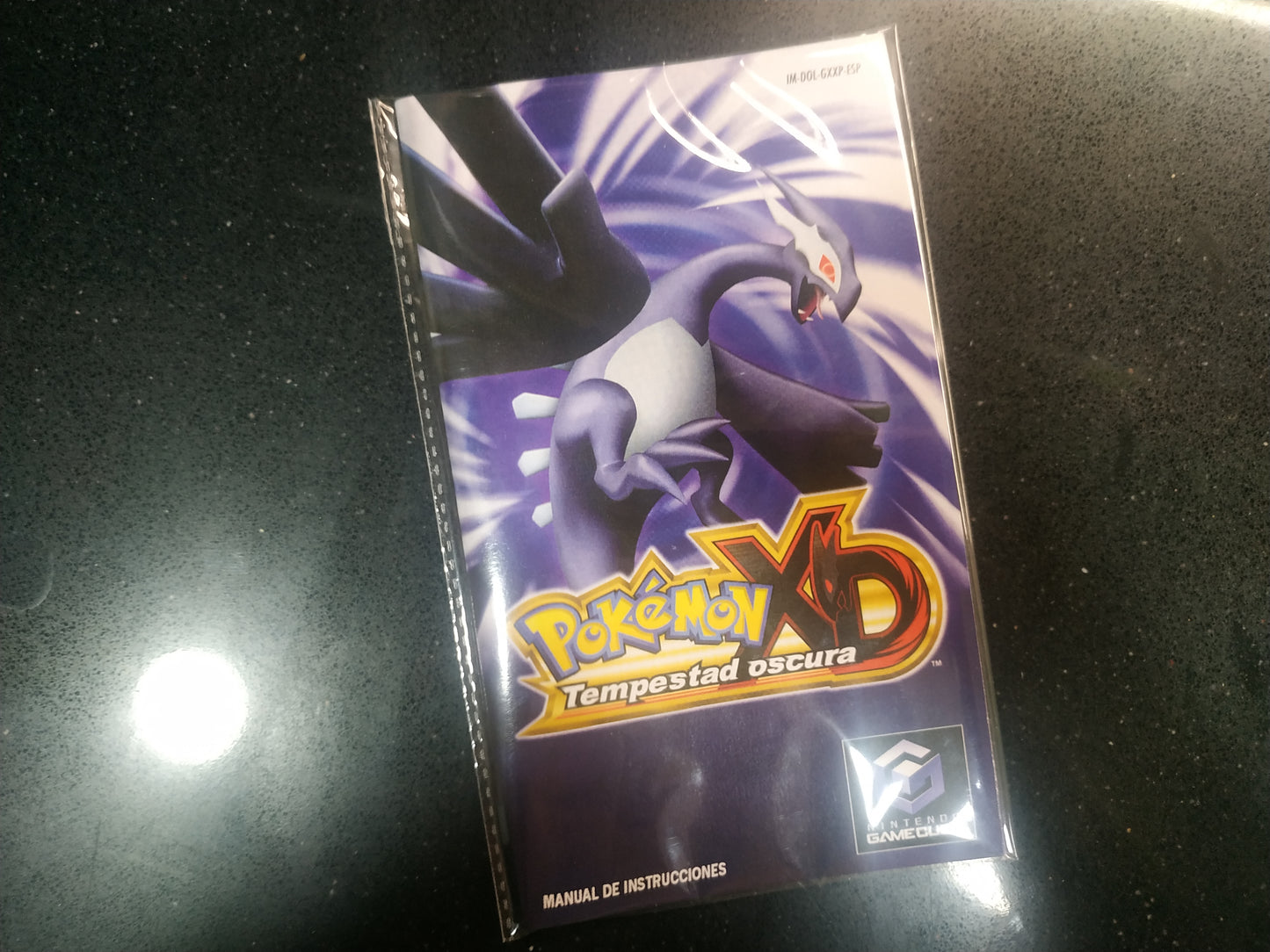 Manual de reemplazo Pokémon XD Tempestad Oscura