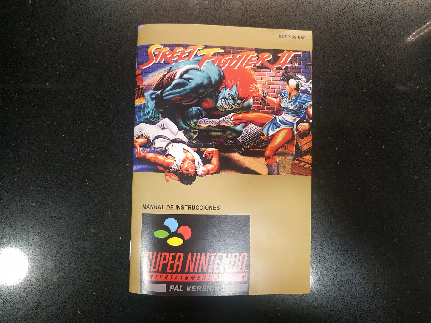 Manual de reemplazo Street Fighter 2