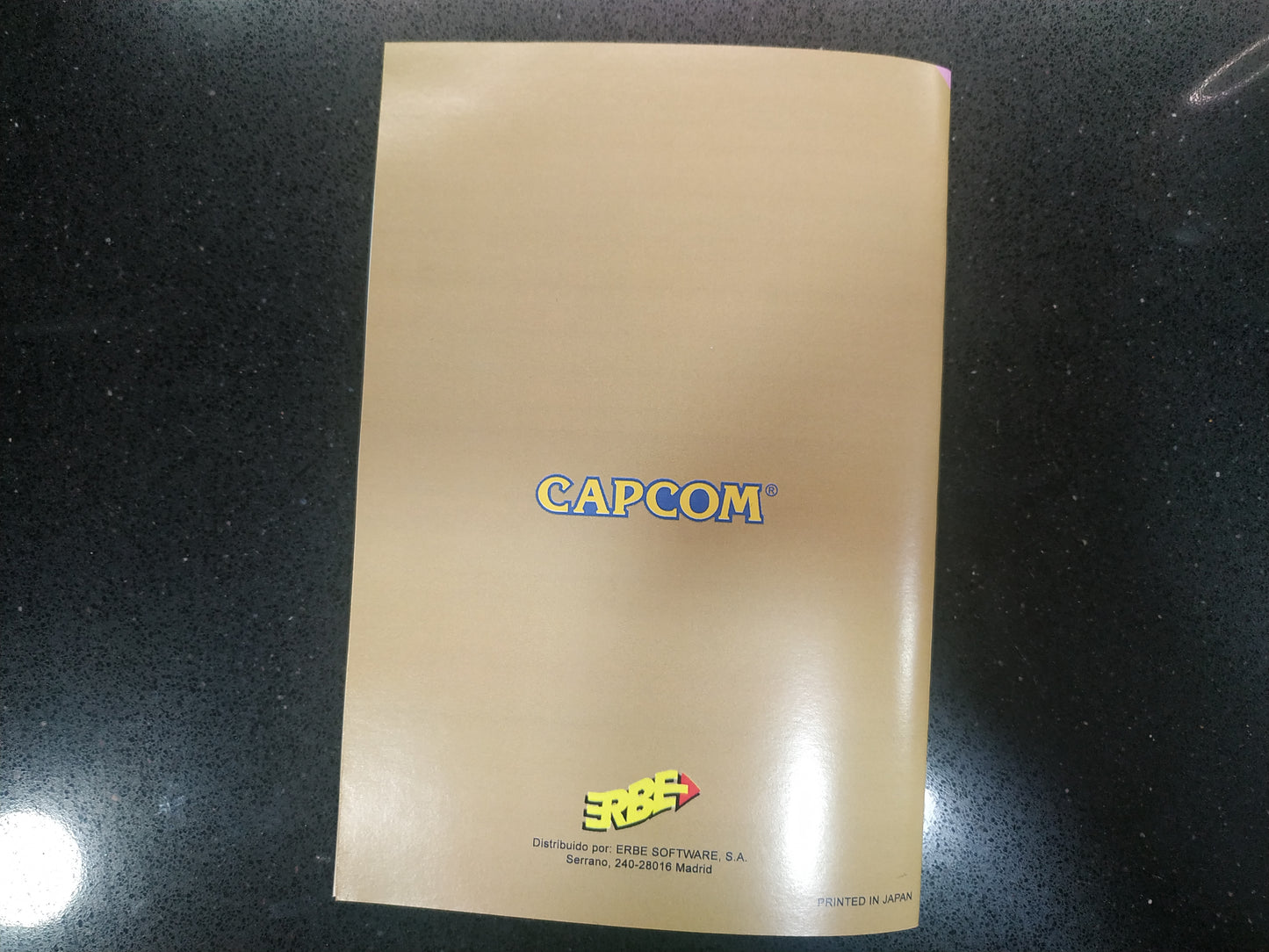 Manual de reemplazo Street Fighter 2