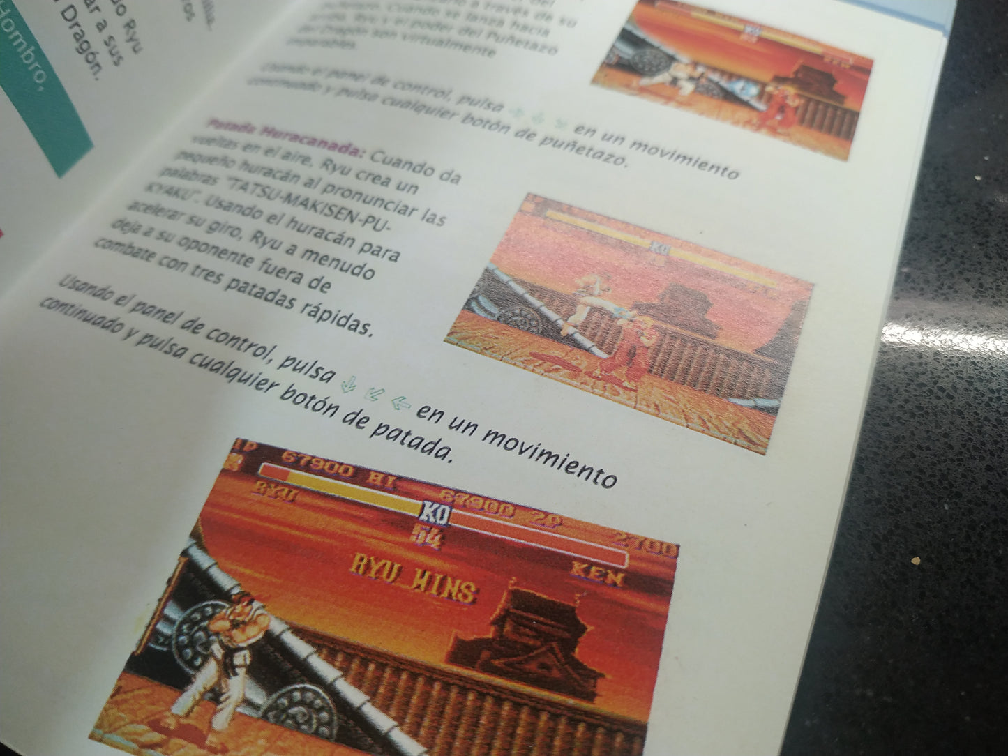 Manual de reemplazo Street Fighter 2