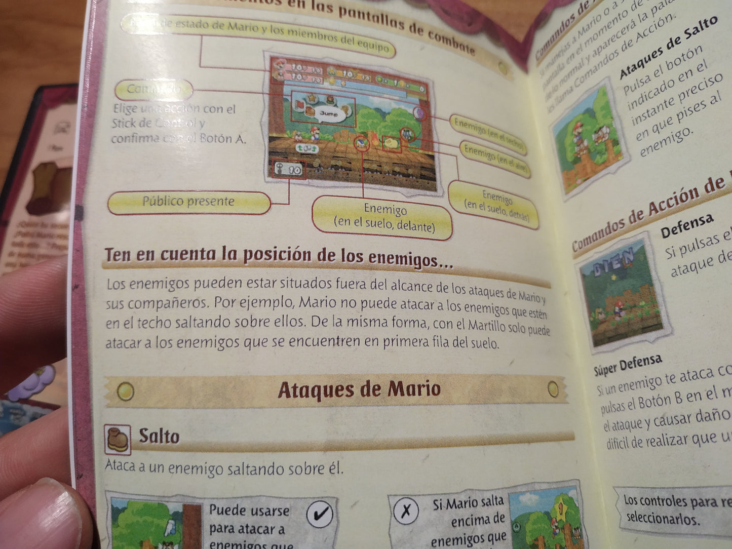 Caja de reemplazo Paper Mario La Puerta Milenaria
