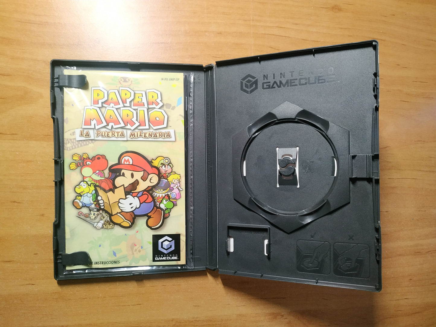 Caja de reemplazo Paper Mario La Puerta Milenaria