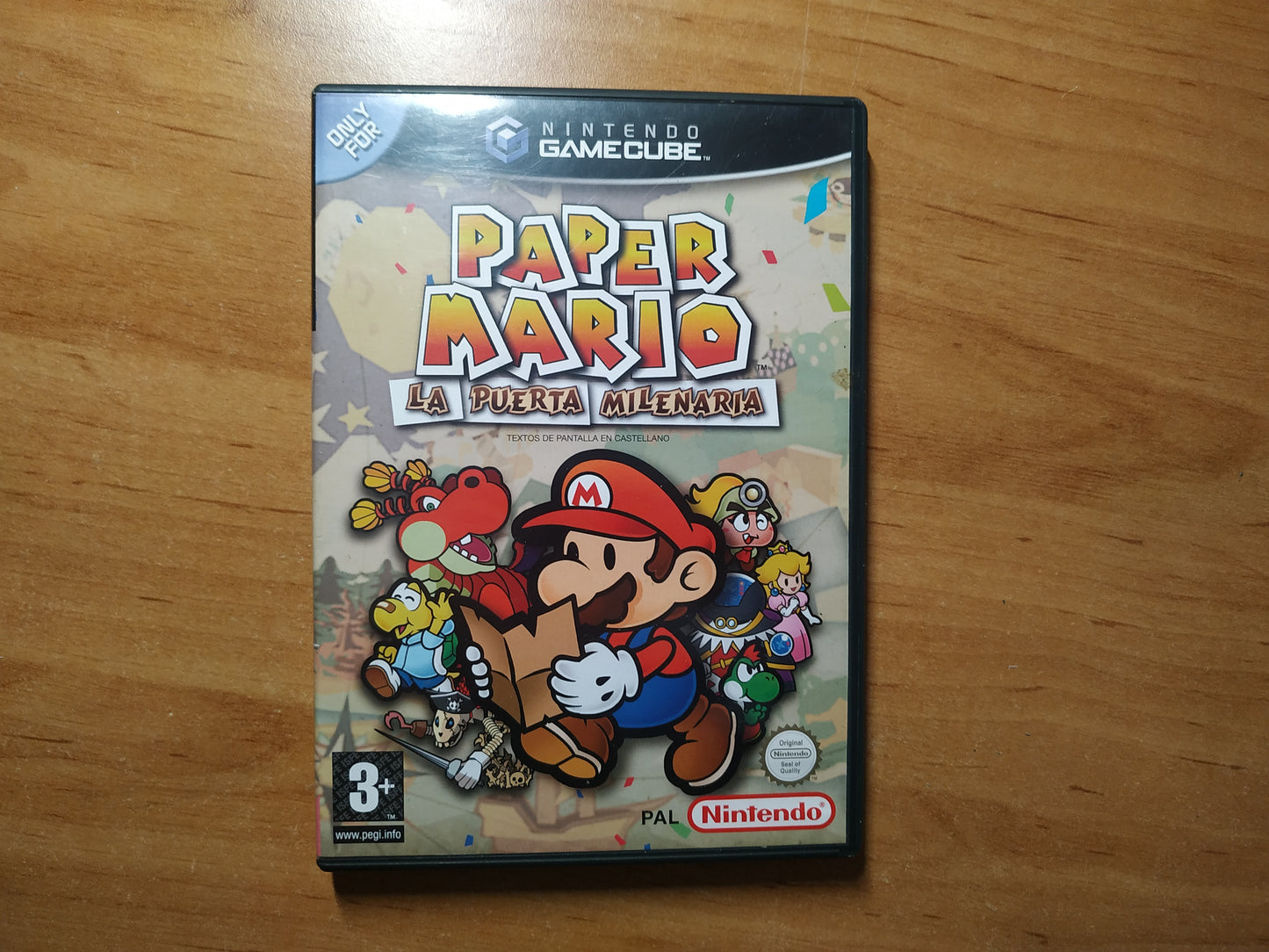 Caja de reemplazo Paper Mario La Puerta Milenaria