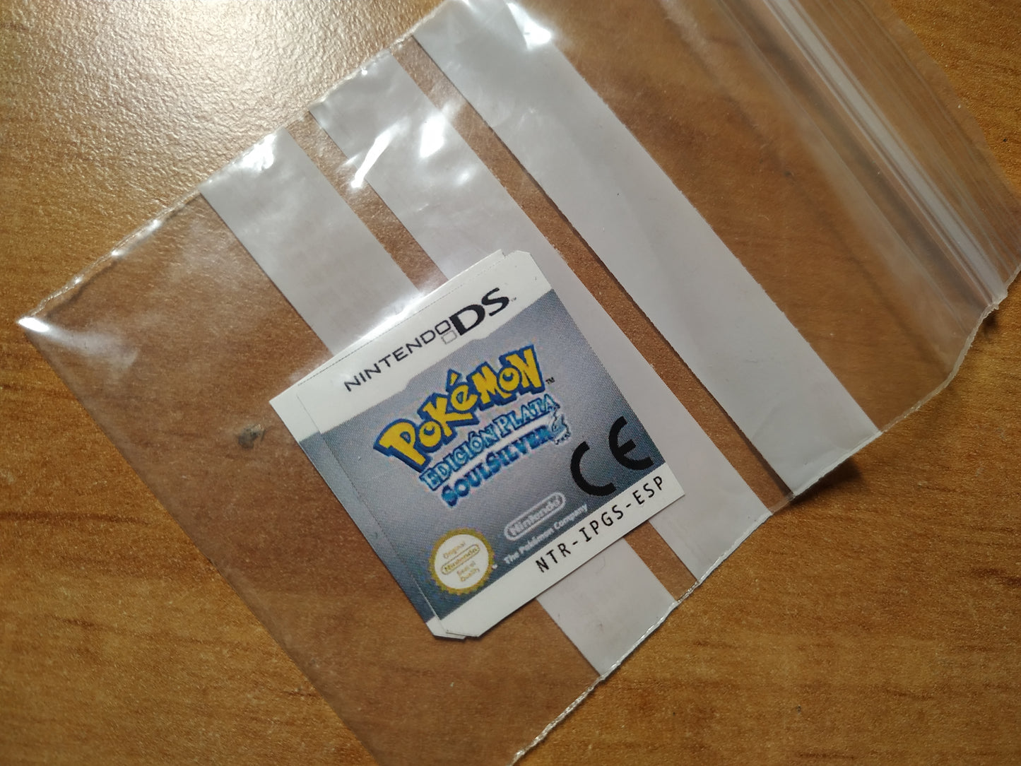 Pegatina Pokémon Plata Soulsilver