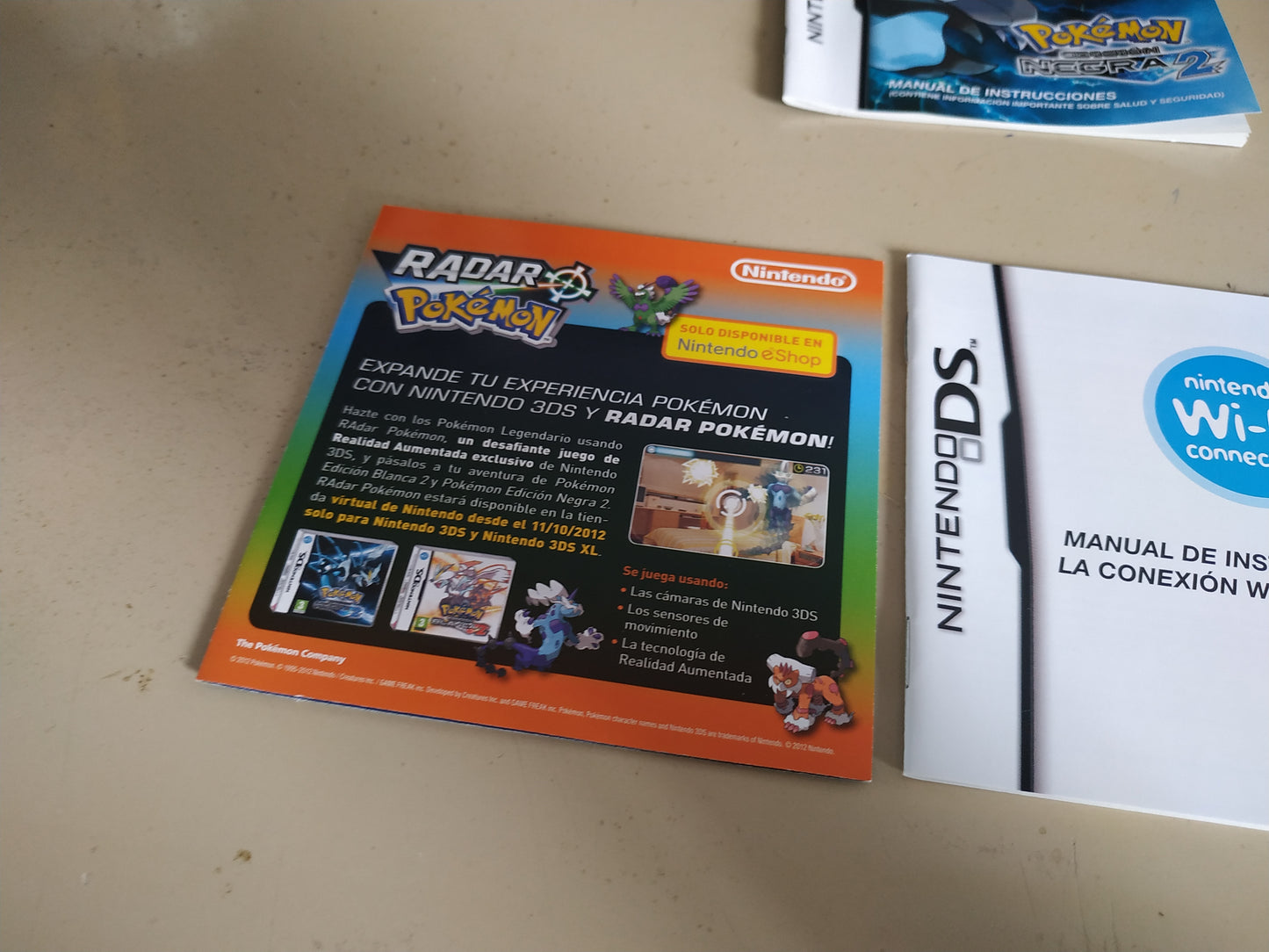 Caja de reemplazo Pokémon Edición Negra 2
