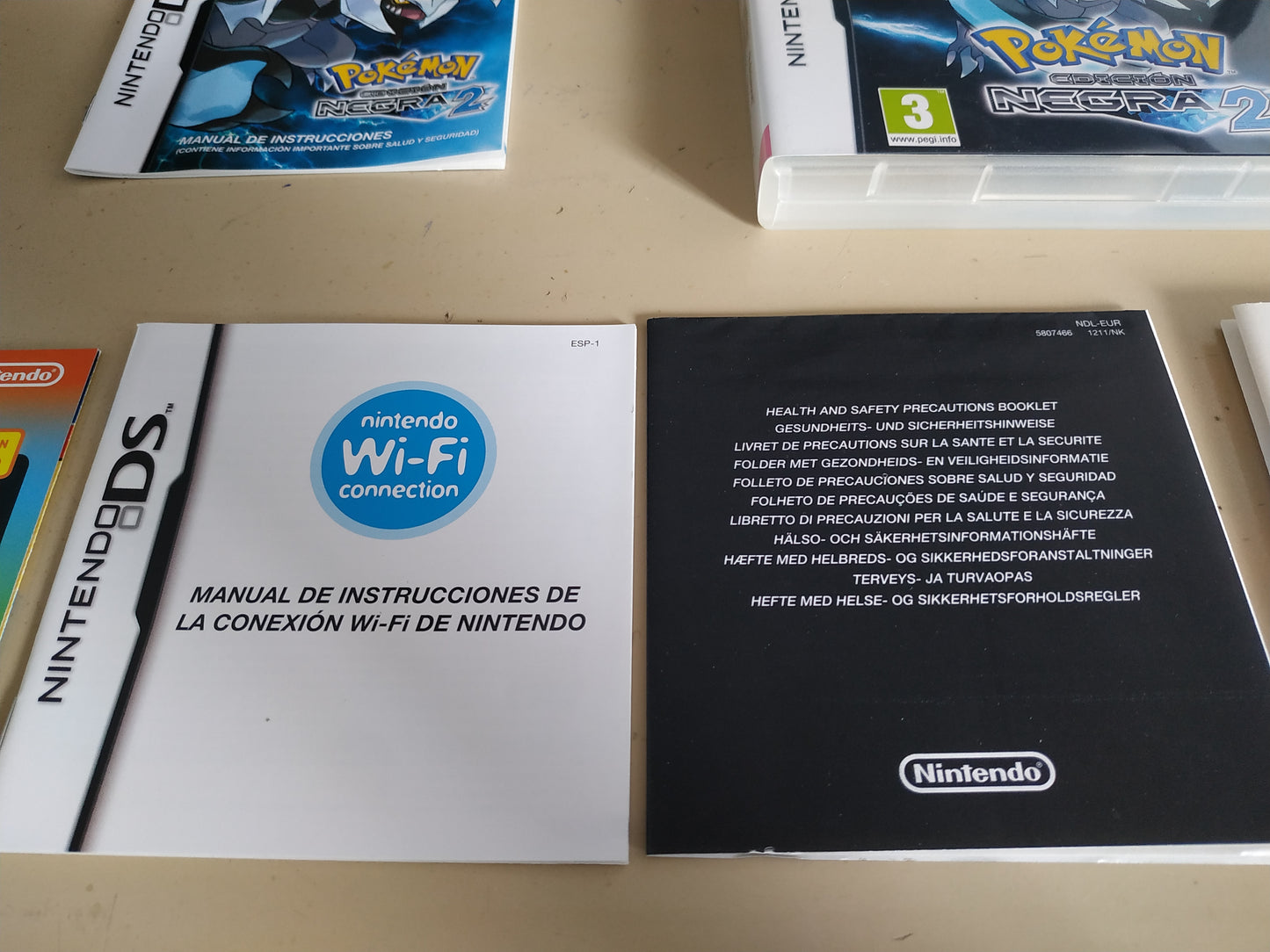 Caja de reemplazo Pokémon Edición Negra 2