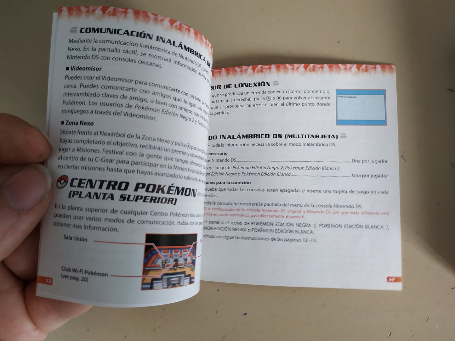 Manual de reemplazo Pokémon Edición Blanca 2