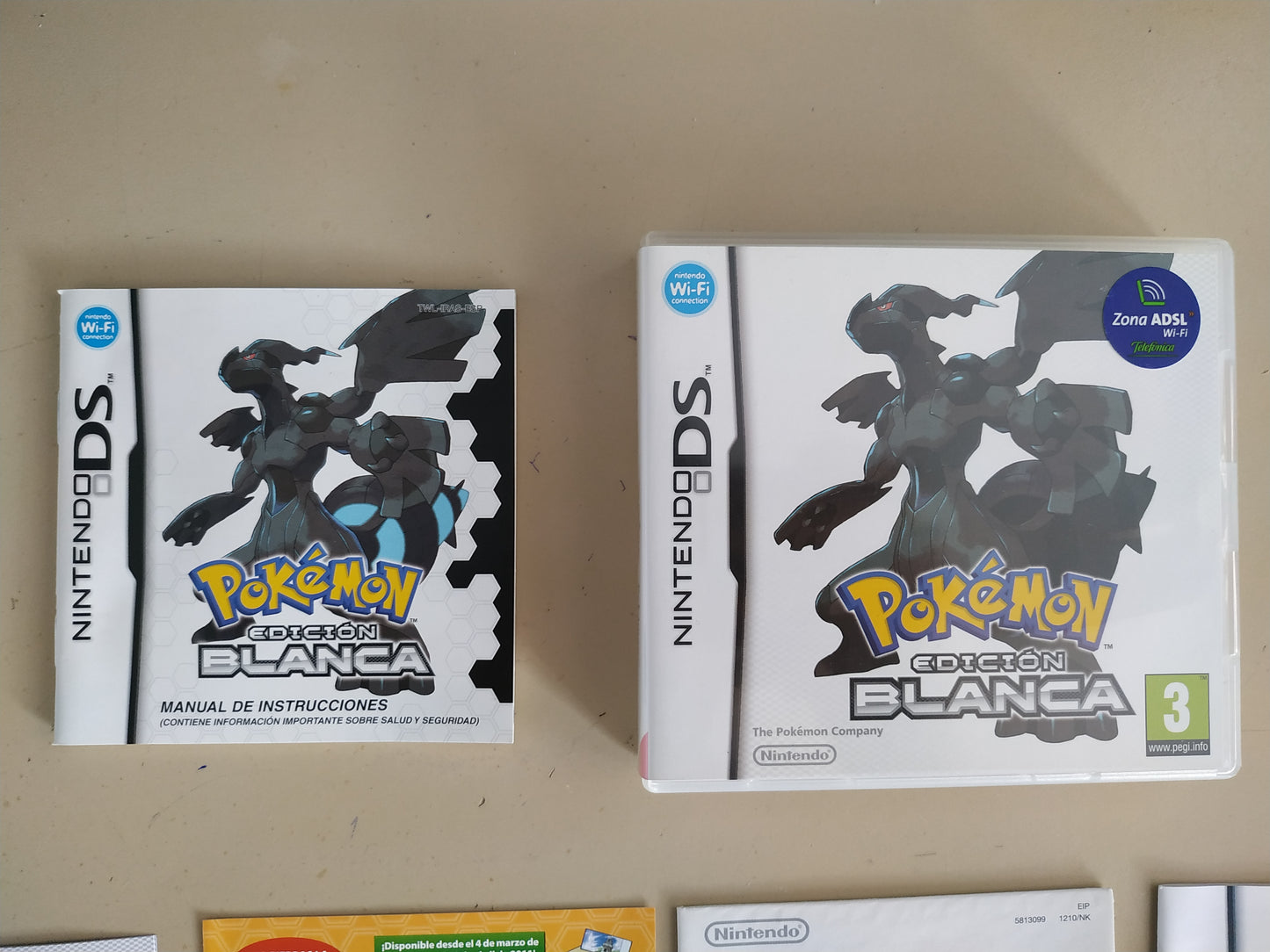 Caja de reemplazo Pokémon Edición Blanca