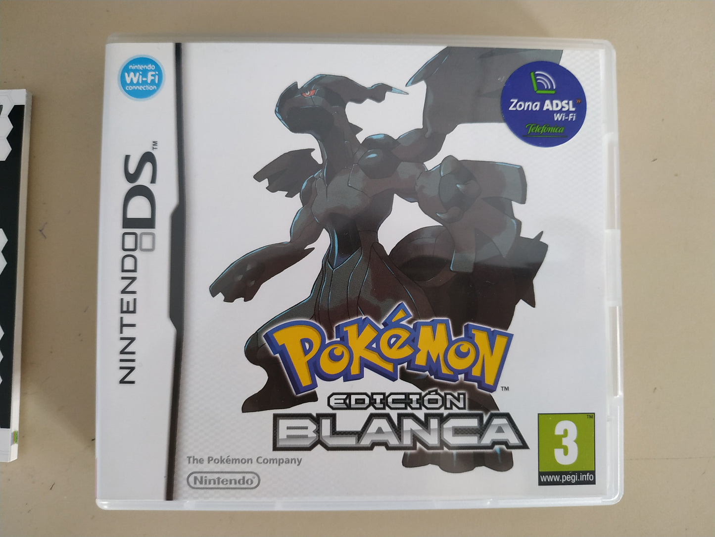Caja de reemplazo Pokémon Edición Blanca