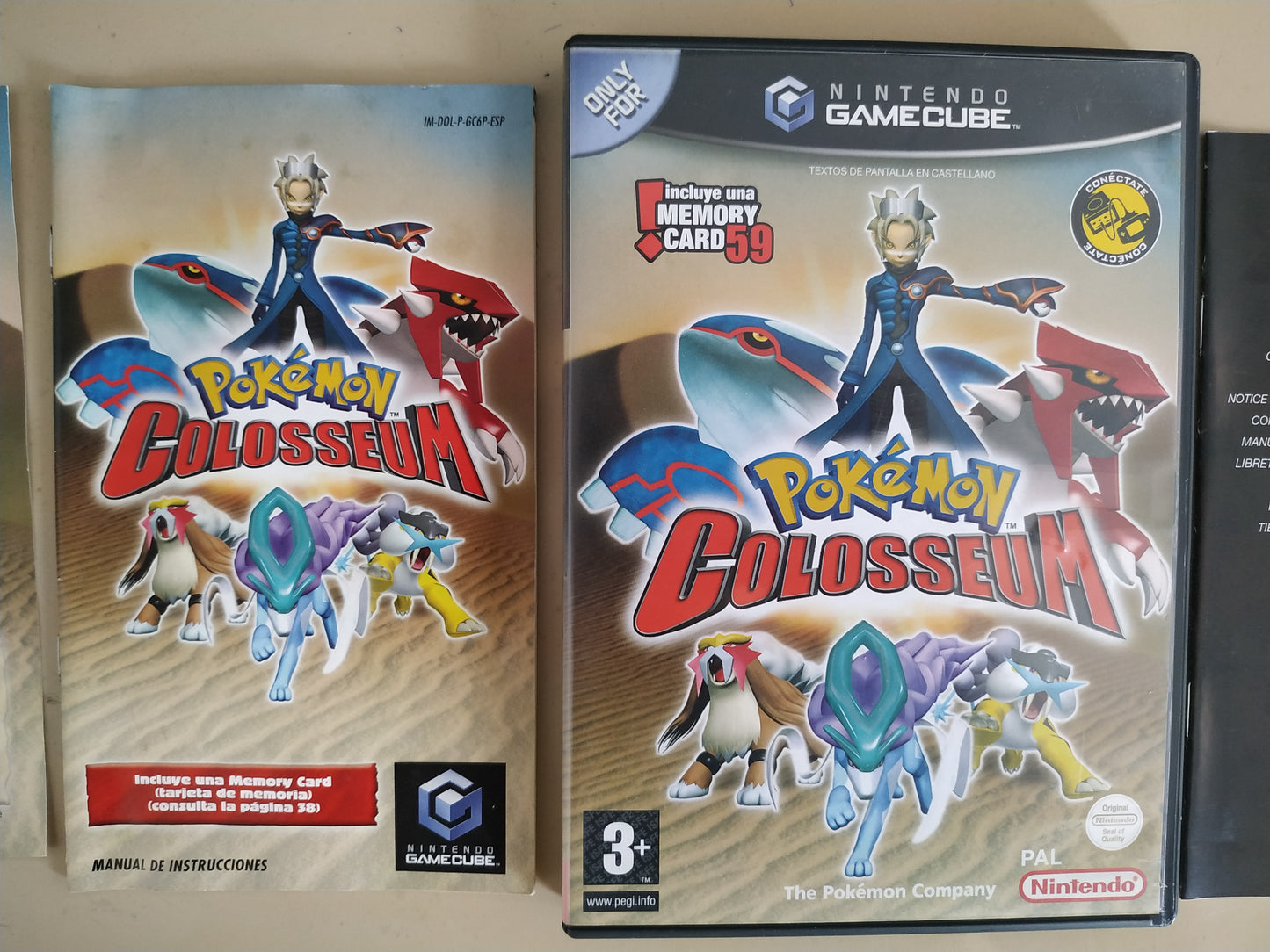 Caja de reemplazo Pokémon Colosseum
