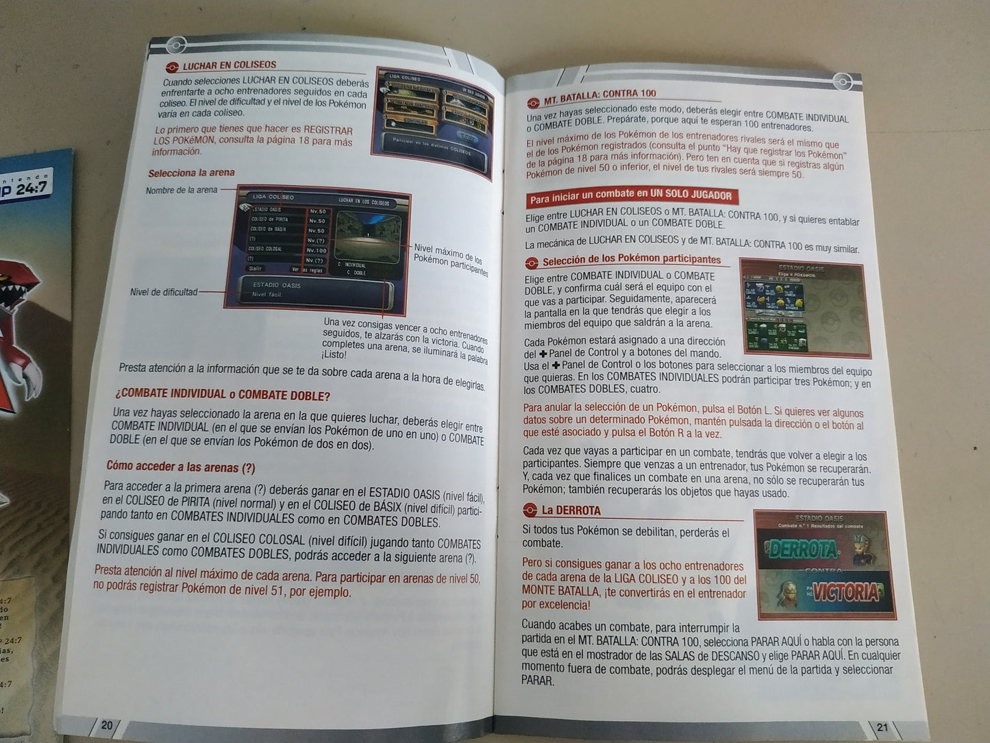 Caja de reemplazo Pokémon Colosseum