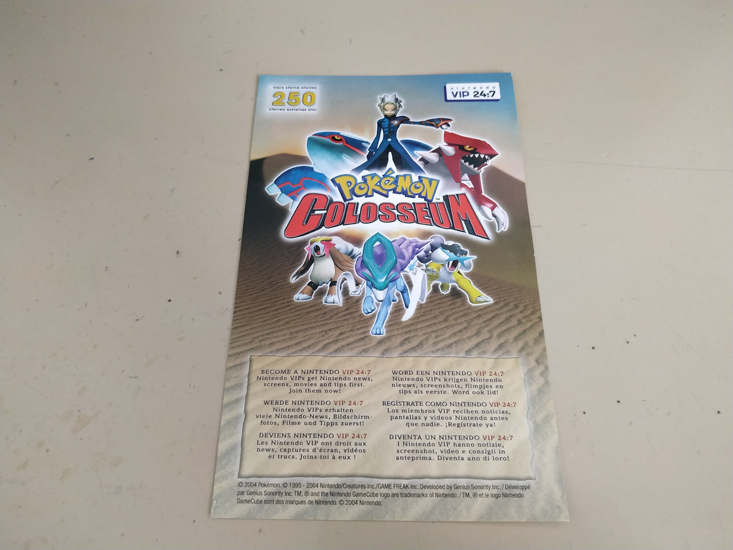 Caja de reemplazo Pokémon Colosseum