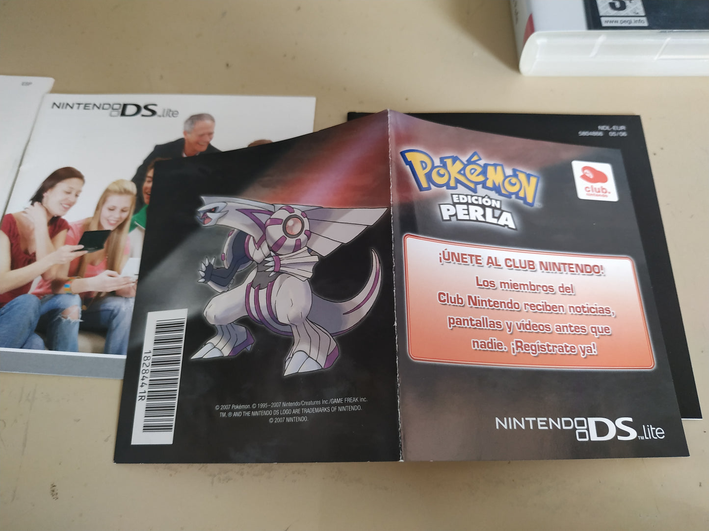 Folleto de reemplazo VIP Pokémon Perla