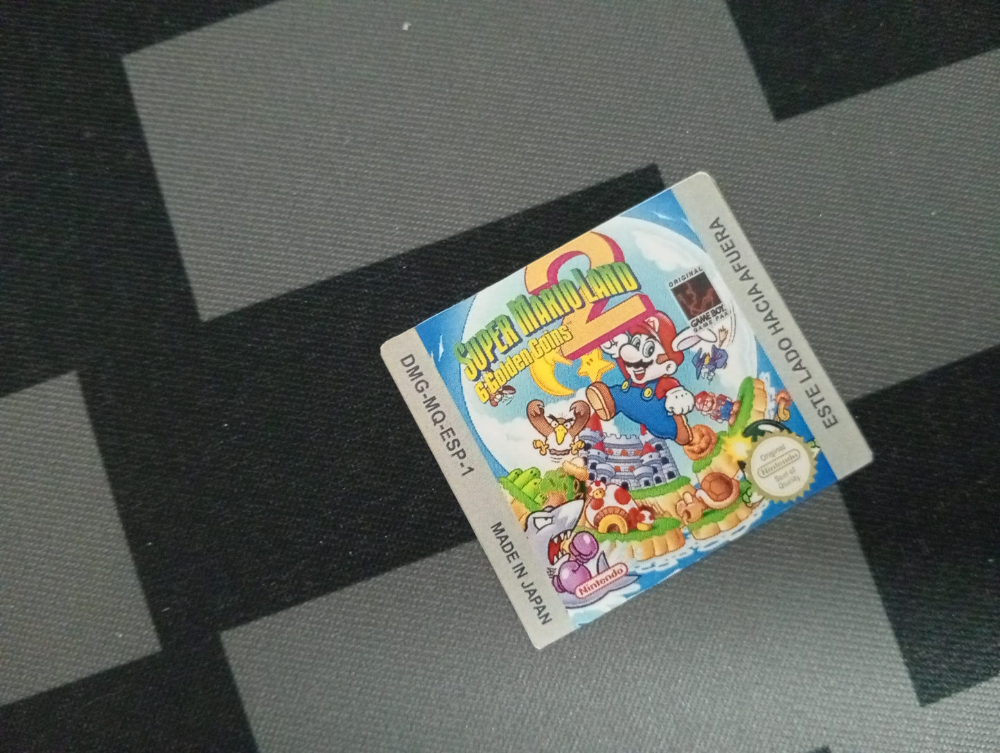 Pegatina de reemplazo Super Mario Land 2