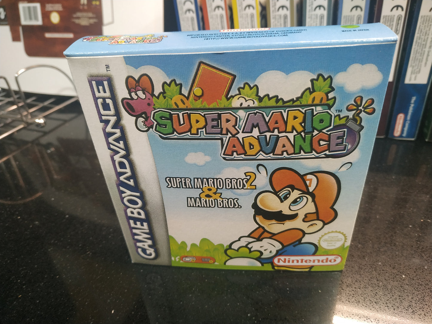 Caja de reemplazo Super Mario Advance