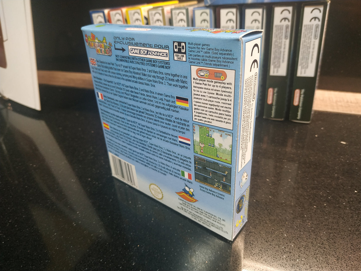 Caja de reemplazo Super Mario Advance