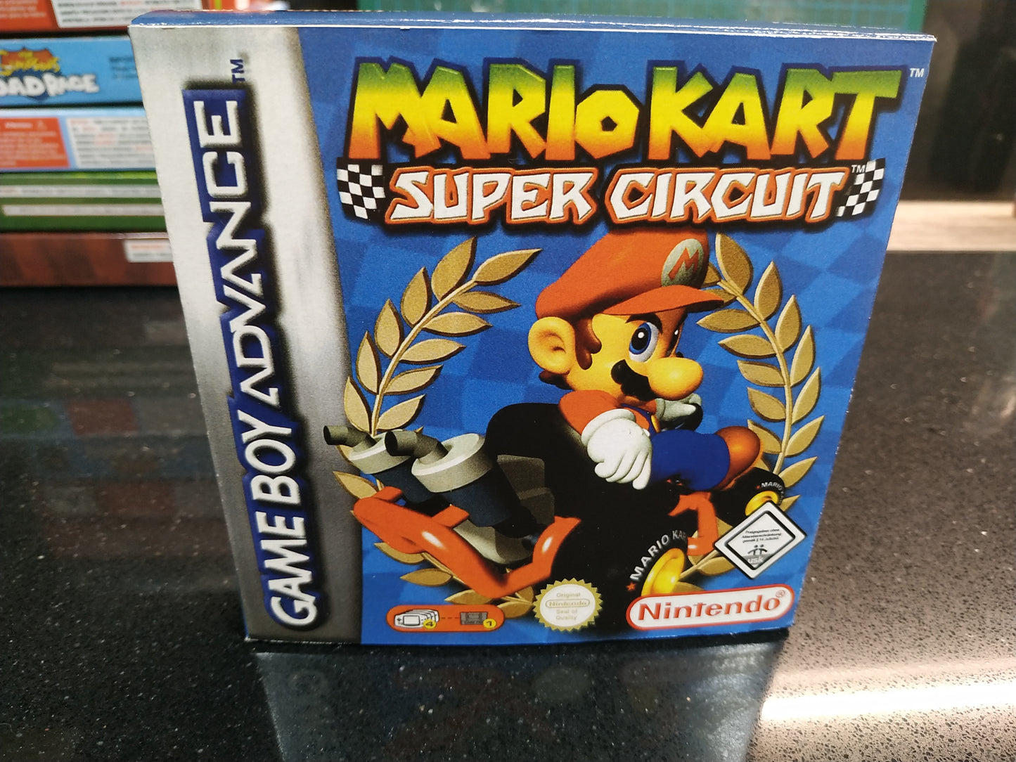 Caja de reemplazo Mario Kart Super Circuit